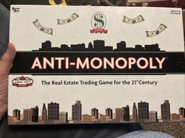 Anti-Monopoly Board Game University Games 2009 - $14.80