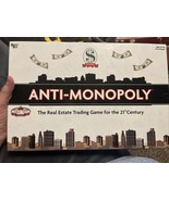 Anti-Monopoly Board Game University Games 2009 - $14.80