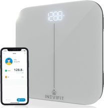 INEVIFIT Smart Premium Bathroom Scale, Highly Accurate Bluetooth Digital - $40.99