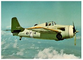 Grumman F4F 4 Wildcat Military Postcard - £9.23 GBP