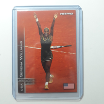 Serena Williams Rookie Rc Card 2003 Netpro tennis #P2 /500 Only 500 in the world - £799.12 GBP