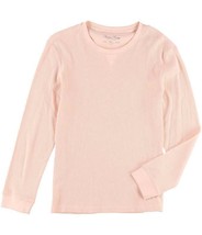 American Heritage Men&#39;s Thermal Crew Neck with V-Notch Millennial Pink Size L - £14.93 GBP