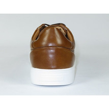 Men Harrison Myles by Santoni Luciano Dressy Sneaker Comfort S2451 Cognac image 7