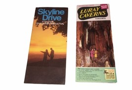 Luray Caverns &amp; Skyline Drive Virginia 1970’s-1980’s Brochure Set Of 2 - $151.35 MXN