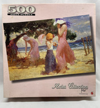 New - Surrounded by Love Jigsaw Puzzle Artist Collection 1999 Beach Pain... - $6.63