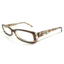 Vera Wang V050 TA Eyeglasses Frames Brown Horn Rectangular Full Rim 53-1... - £33.46 GBP
