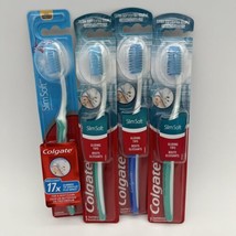 4 LOT Colgate Slim Soft Extra Soft COMPACT Gliding Tip Toothbrush 17x Sl... - $17.41