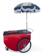 RED COOLER CART UNIQUE COOLER PUSH CART RED PUSH CART BEVERAGES CART RED - €4.212,23 EUR