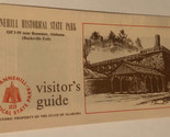 Vintage Tannehill Historical State Park Brochure Alabama BR5 - £6.22 GBP