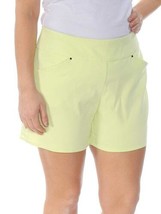 allbrand365 designer Womens Wide Band Casual Walking Shorts,Hosta Leaf,14 - £37.65 GBP