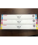 Canon GPR-26 Color Toner Bundle, Yellow/Cyan/Magenta!  Canon imageRunner... - $37.99