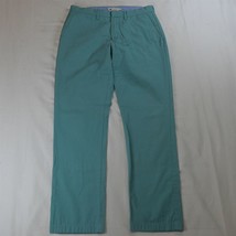 J.CREW 31 x 32 Teal Blue Green Lightweight Chino Pants - £14.38 GBP