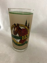 Vintage Kentucky Derby mint Julep Churchill Downs glass 1987 - £7.75 GBP