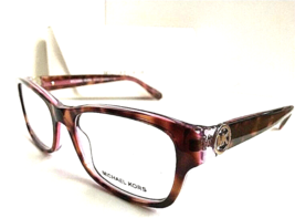 New MICHAEL KORS  MK8R133 53mm 53-18-140 Brown Purple Women's Eyeglasses Frame - £55.94 GBP