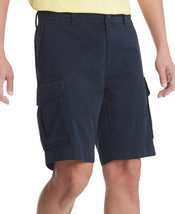 Tommy Hilfiger Men&#39;s Big &amp; Tall Hilfiger Cargo Short in Sky Captain Blue-40T - £26.50 GBP