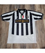 Vintage Garcis Mexico MX Mexican League Soccer Jersey Striped #14 Size L... - €42,32 EUR