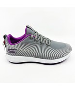 Skechers Go Golf Max Swing Gray Purple Womens Size 6.5 Spikeless Shoes - £47.92 GBP