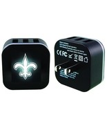 New Orleans Saints NFL 2717 LED Nightlight with 3 USB Charging Ports - $363.73 MXN