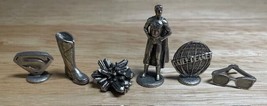 Lot of 6 Monopoly Superman Returns Kryptonite Replacement Token Game Piece Parts - $14.54