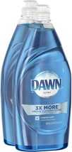 Dawn Ultra Dishwashing Liquid Dish Soap Original Scent, Two 21.6 oz Bottles - £28.76 GBP