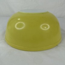 Vintage 4 Qt Pyrex Yellow Primary Color #404 Mixing Large Nesting Bowl MCM Retro - £39.68 GBP