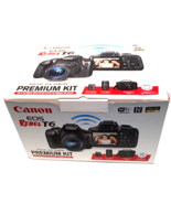 Canon EOS Rebel T6 Digital SLR Camera Premium Kit EF-S 18-55mm &amp; EF 75-3... - £339.09 GBP