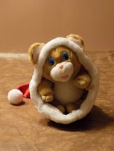 Cat In Santa&#39;s Hat Musical Plush Sings Twas The Night Before Christmas S... - $29.70