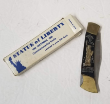 Statue of Liberty Commemorative Knife Decorative Souvenir 1986 NEEDS GLUED - $6.93