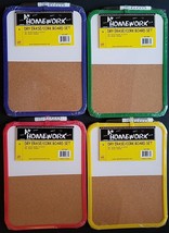 Cork / Dry-Erase Boards 8.5” x 11” &amp; Dry-Erase Markers, Select: Frame Color - £2.38 GBP