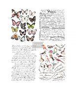 Parisian Butterflies Redesign with Prima Transfer - $29.99