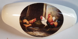 Ceramic Cabinet Drawer Pull Rooster freerange Chicken #4 - £6.61 GBP