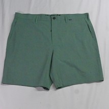 Hurley 40 x 8&quot; Green Stretch Nike Dri-Fit Mens Hybrid Golf Casual Shorts - $29.99