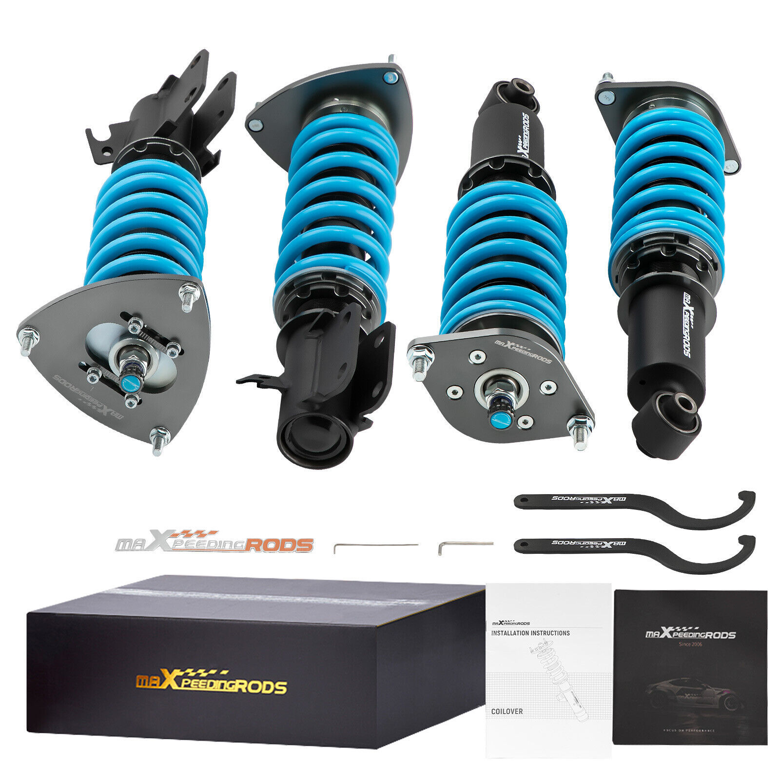 MaXpeedingrods Coilovers Suspension 24 Way Damper For Impreza WRX Sedan 2008-14