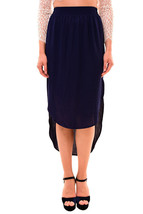 Finders Keepers Womens Skirt Beautiful Cute Mason Elegant Stylish Navy Size S - £35.89 GBP