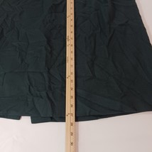 JH Collectibles Skirt Women’s Green Wool Blend Lined Slit Skirt Size SM 14 image 14