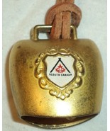 Scouts Canada Cow Bell Boy Scouts Insignia Leather Thong - £11.64 GBP