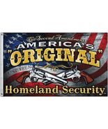 USA FLAG THE 2ND AMENDMENT AMERICA&#39;S ORIGINAL HOMELAND SECURITY 3X5 - $211.67 MXN