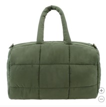 Mytagalongs Duffle Bag Green Cloud Detachable Adjustable Strap Handles P... - $1,057.82 MXN