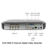 Swann DVR8 4980 8 Channel 5MP Super HD 1080p DVR AHD 2TB HDD CCTV Record... - £385.83 GBP