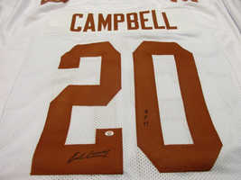 Earl Campbell of the Texas Longhorns signed autographed football jersey PAAS COA - £130.34 GBP
