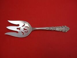 French Renaissance by Reed & Barton Sterling Salad Serving Fork Scrolly 9" - $3,800.48 MXN