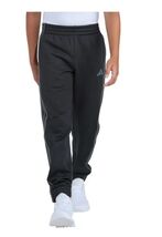 Adidas Boys Girls Pants Black Jogger Pockets 3-Bar Logo Elastic Cuffs Dr... - €34,08 EUR