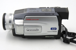 Panasonic Palmcorder PV-DV402D MiniDV Camcorder POWERS ON VIEWFINDER NOT... - £30.89 GBP