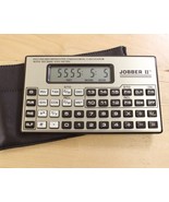 Vtg Jobber II Calculator &amp; Sleeve Feet-Inches-Sixteenths Engineering Ele... - £23.16 GBP