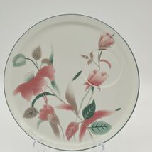 Mikasa Silk Flowers  Off Set Chip Plate only Made In Malaysia 1980's LK-N - $34.64