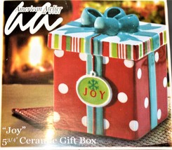 American Atelier At Home  Joy  Ceramic Gift Box - £14.06 GBP