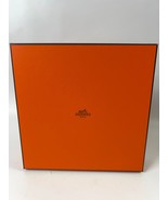 HERMÈS AUTHENTIC EMPTY Gift Box Orange 8.5” x 8.5&quot; x 2” - $36.57 CAD