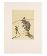&quot;Elephante in Liberte&quot; by Toulouse Lautrec from &quot;The Circus&quot; Portfolio 1990 - $198.31