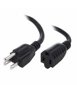 16Awg Power Extension Cord Cable, Black 2-Feet, Cne592138 - £14.09 GBP