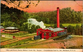 Office Power Station Millers Creek KY Region Consolidation Coal UNP DB P... - £11.30 GBP